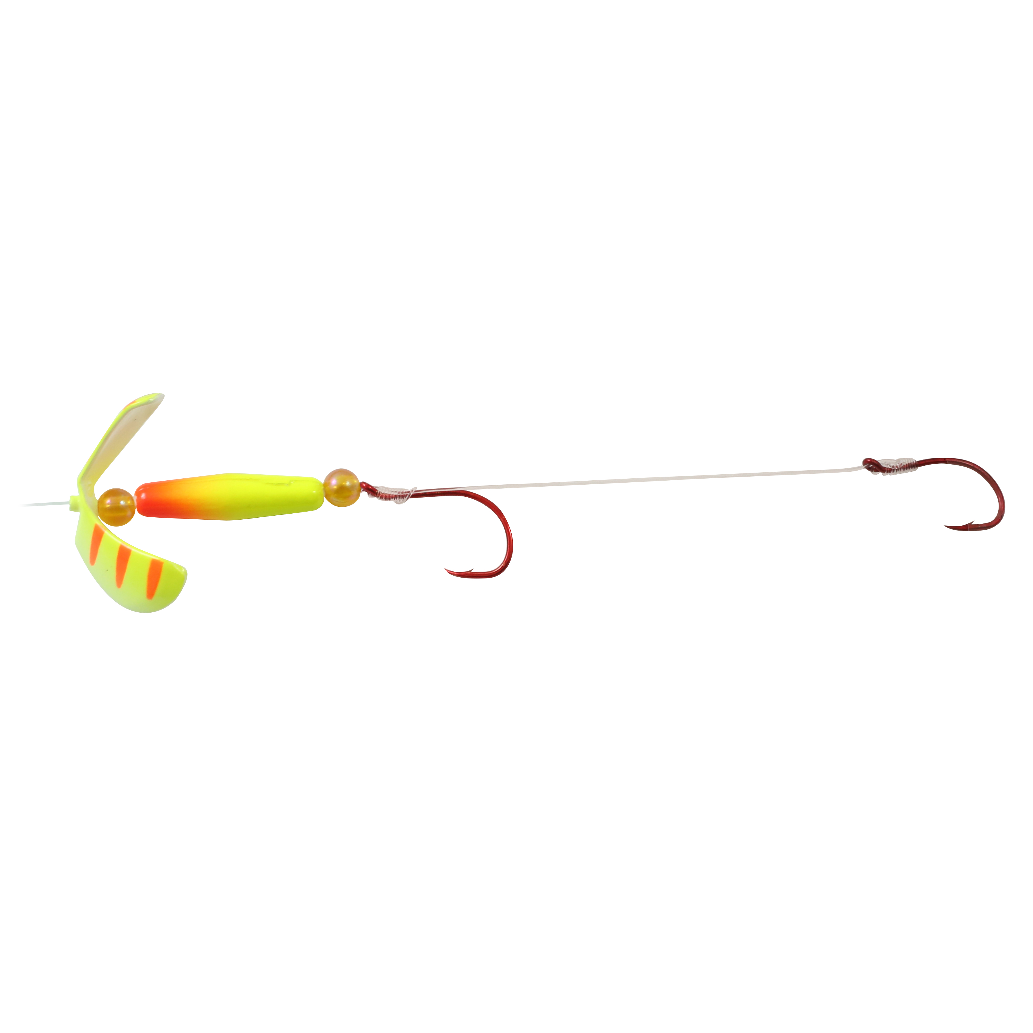 Northland Butterfly Blade Float'N Harness Sz #2, 60" Snell, #2-4Hk, 1/Pk, Electric Perch