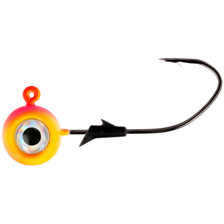 Lazer Sharp Pro-V Eagle Eye Jig-1/8oz, Pink Bubble Gum