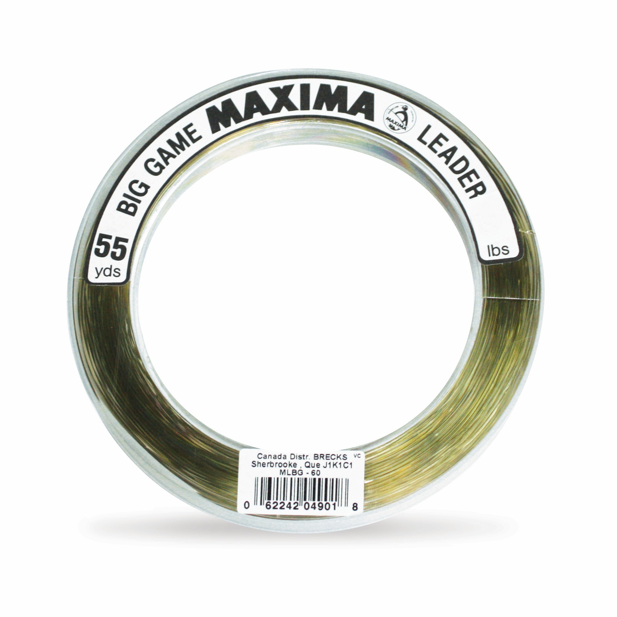Maxima Big Game Mono Leader Coil Ultragreen 50lb 55yd