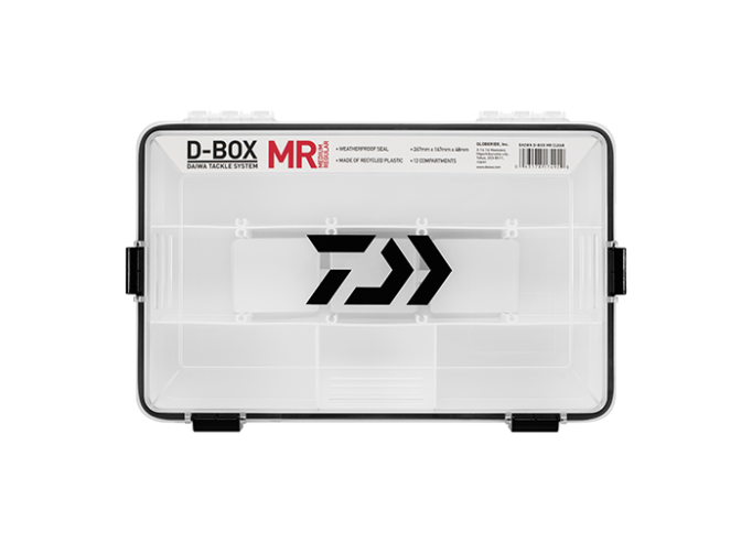 Daiwa D-Box Feeder Case, Medium, Clear, Size-3600 Regular (Case of 3)