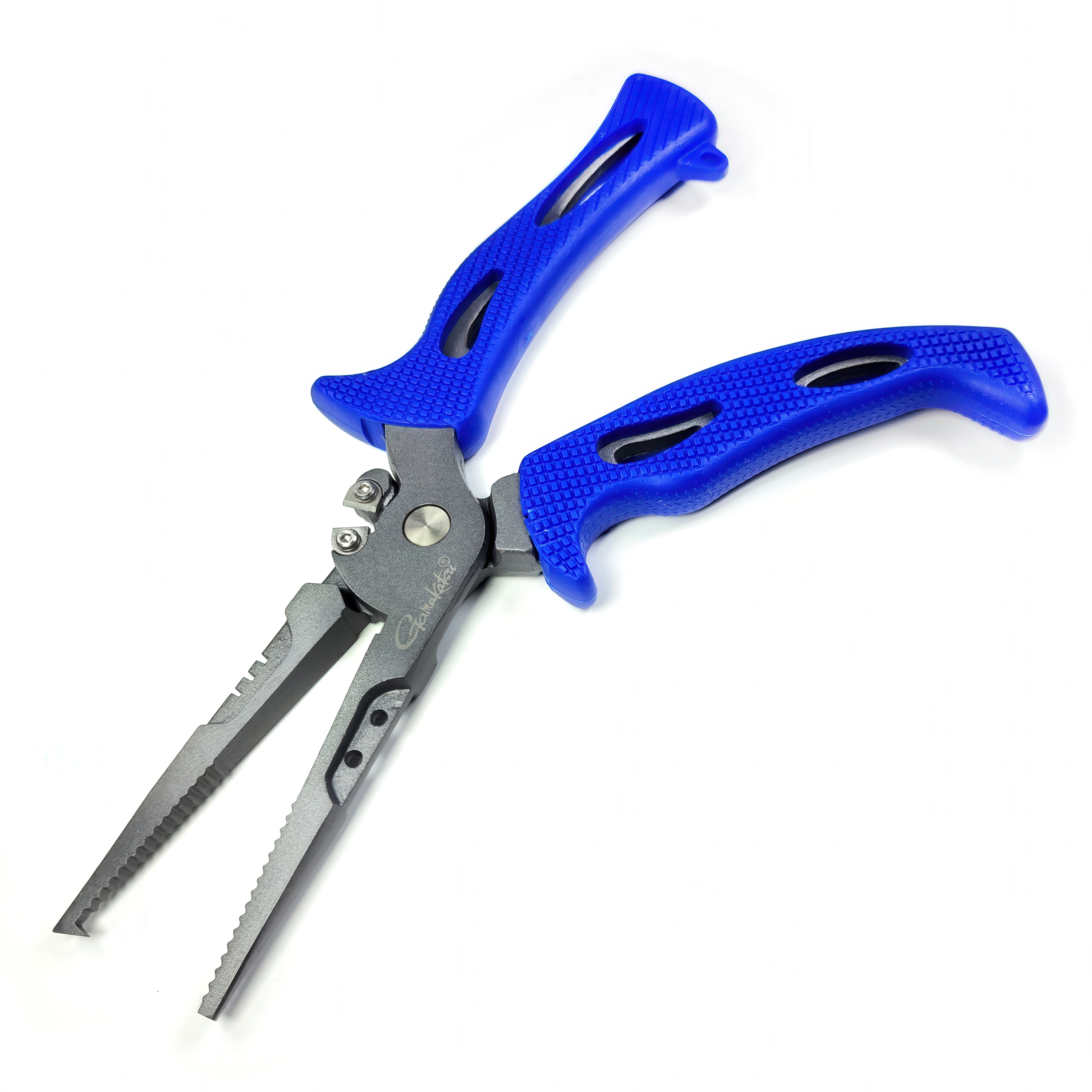 Gamakatsu 9" 45 Degree Fishing Pliers, Stainless
