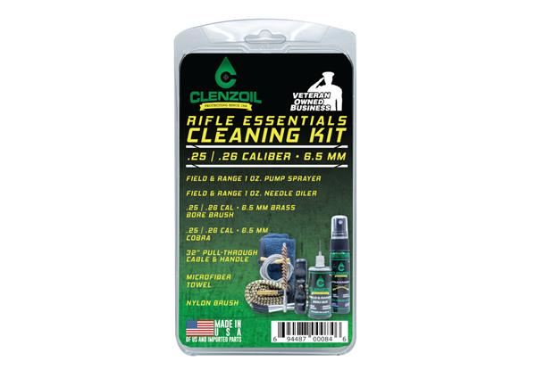 Clenzoil F&R Rifle Essentials Kit - 25 Cal/.5mm