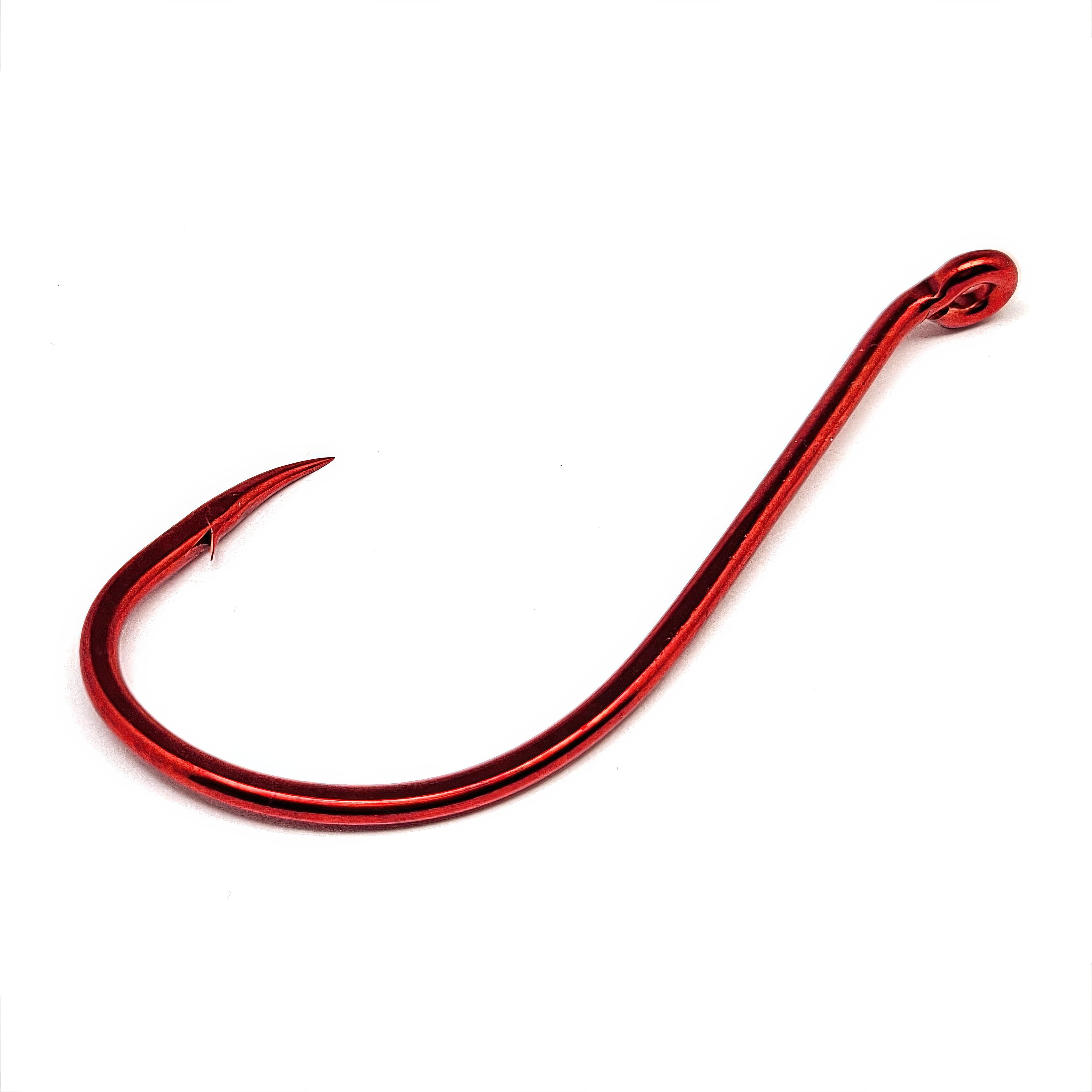 Gamakatsu Octopus Hook, #2, Red, 25/Pk