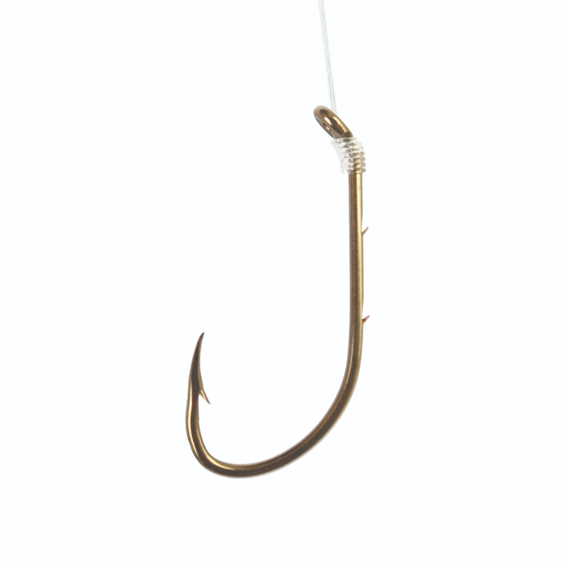 Lazer Sharp Super Snelled Hook, #1/0