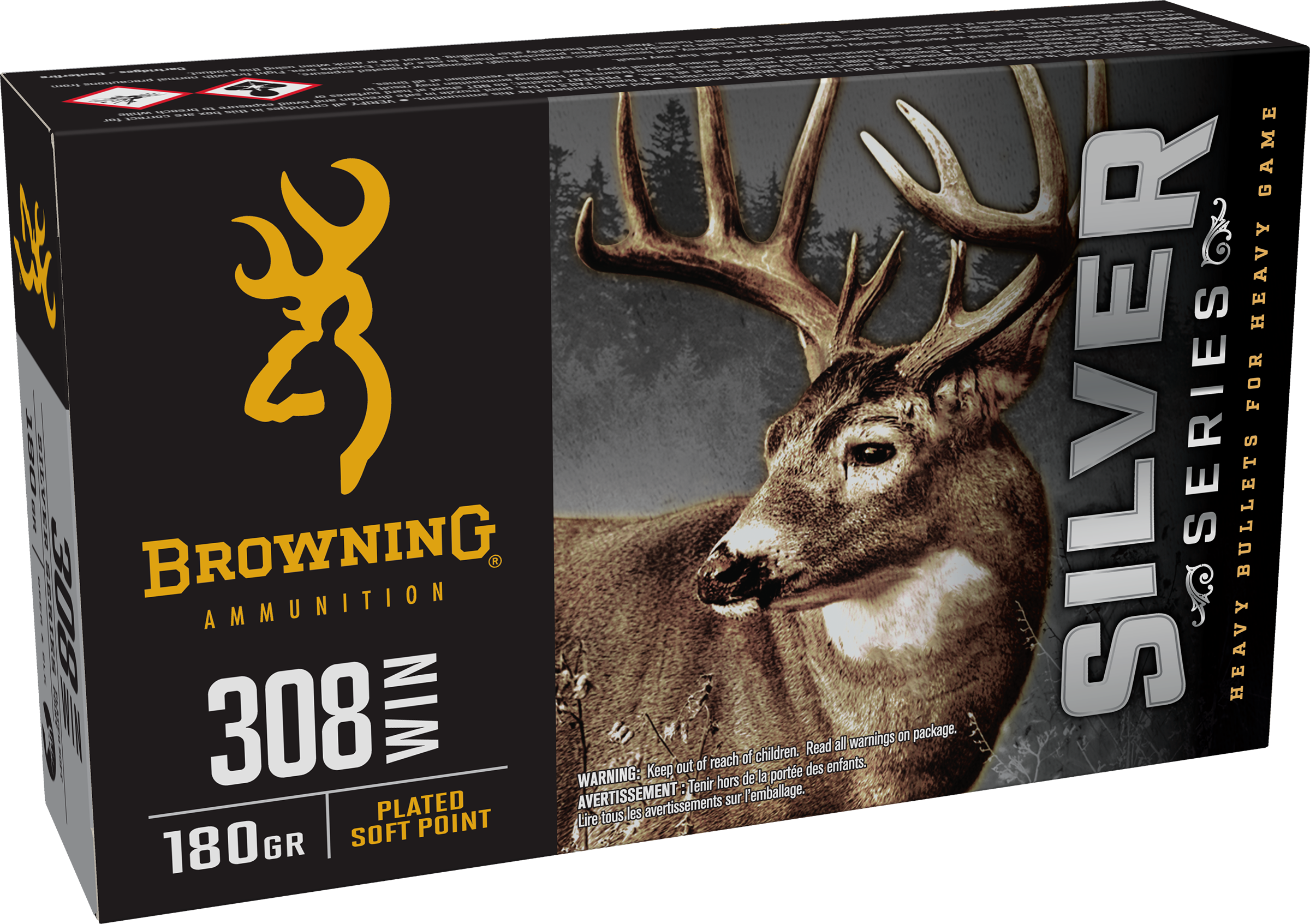 Browning Ammo 308 Win Silver Series SP 180 Gr