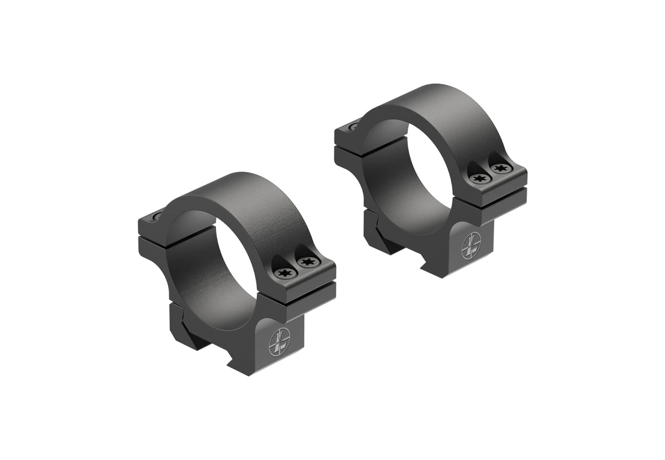 Leupold Open Range Rimfire Cross-Slot Rings 11mm / 3/8" 30mm Med (Aluminum)