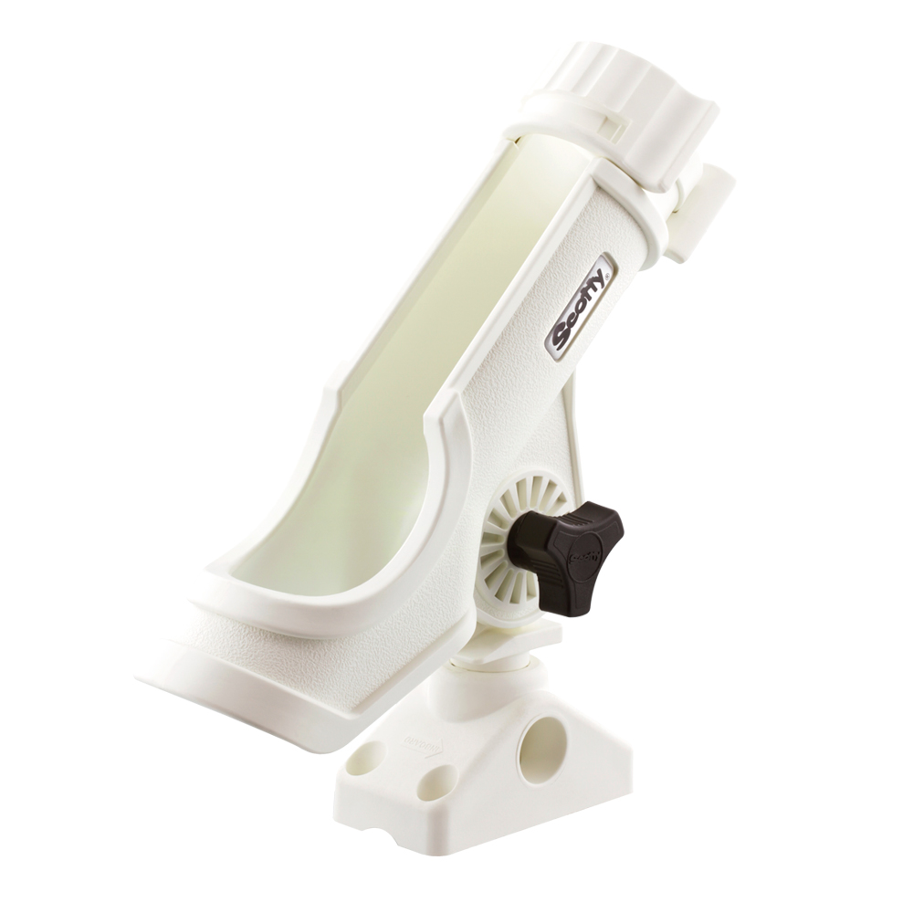 Scotty Powerlock Rod Holder White