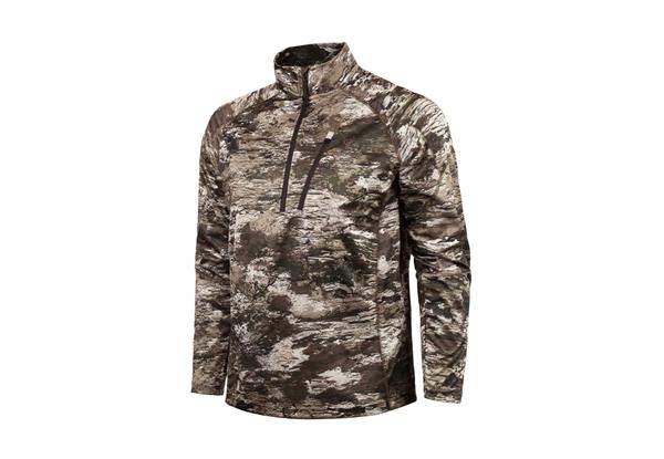 Huntworth Men's Gadsden Light Weight Knit 1/4 Zip Shirt Medium