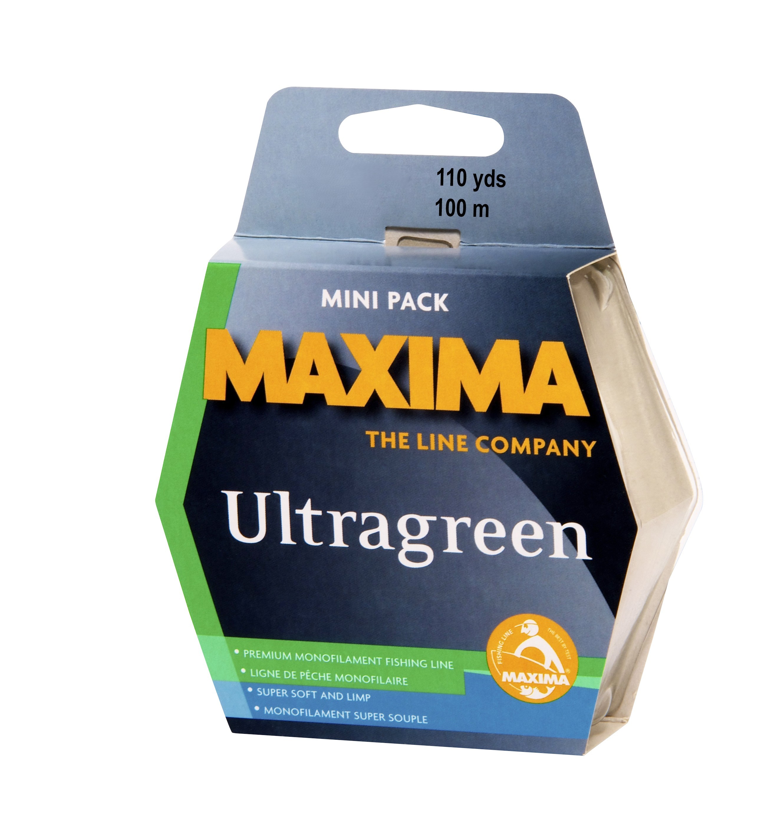 Maxima Mini Pack Mono Spool Ultragreen 30lb 110yd