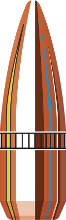 Hornady Bullet 22 Cal .224 55 Gr FMJ-BT W/C 1000 Box