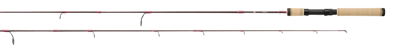 Daiwa Spinmatic SMD 7' 4pc Ultralight Spin Pack Rod, Fast, 2-6 lb