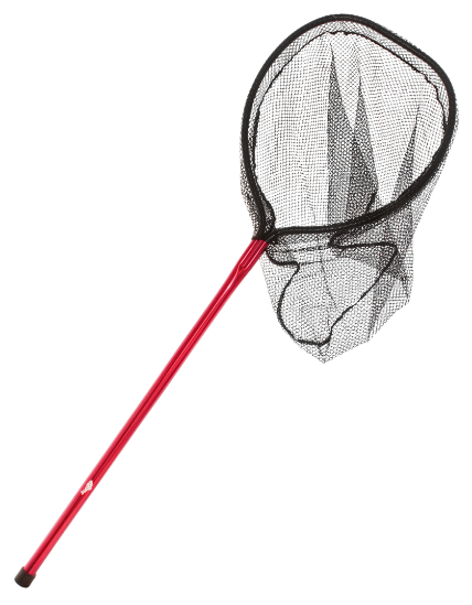 Gibbs Kokanee Net, Catch & Release Bag, 30" Handle-Red
