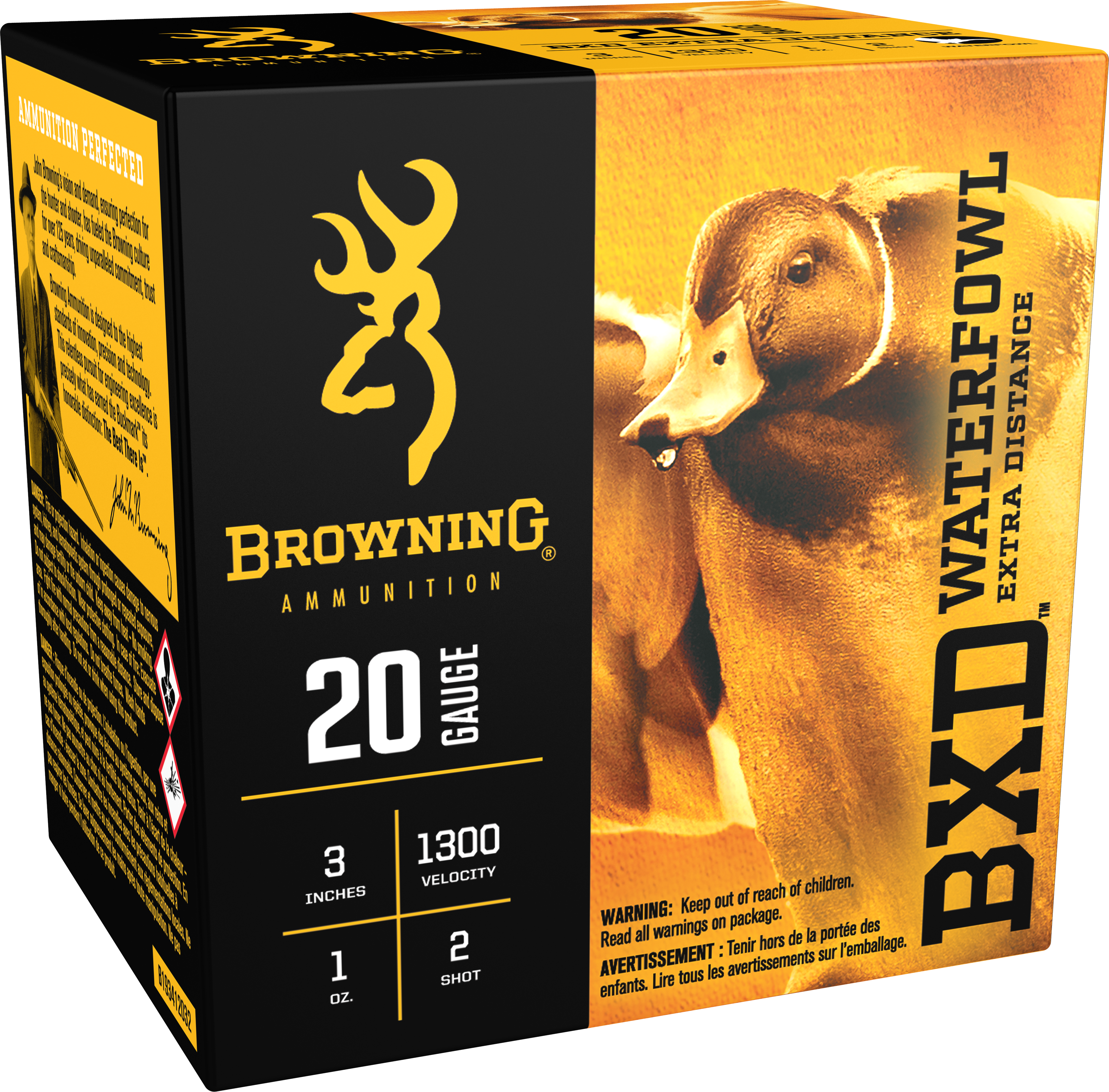 Browning Shotshells 20 Ga 3" 1 oz 2 BXD
