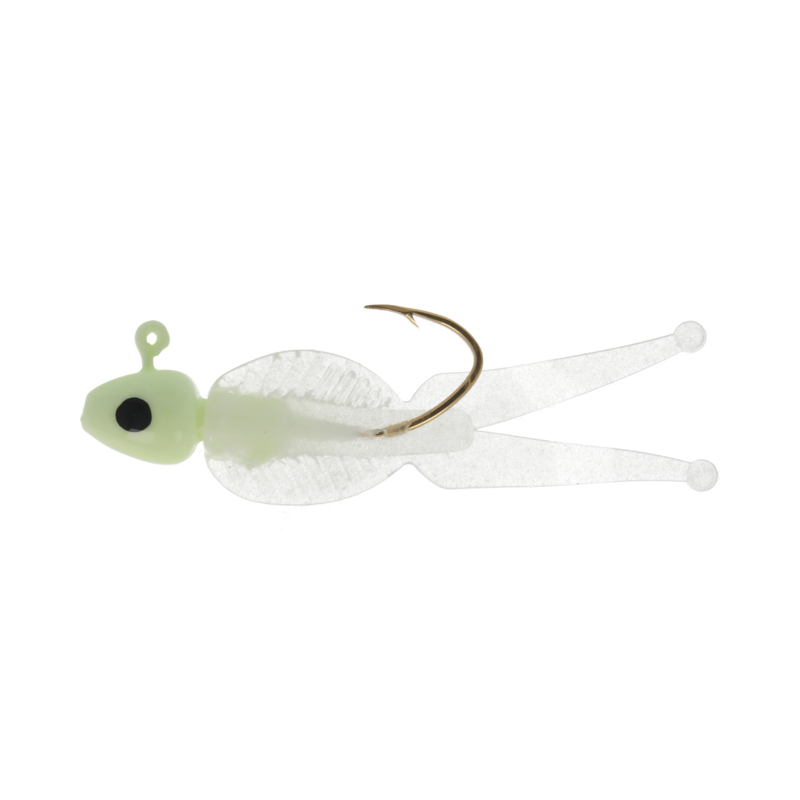 Eagle Claw Paddle Bug 1/8oz, Glow