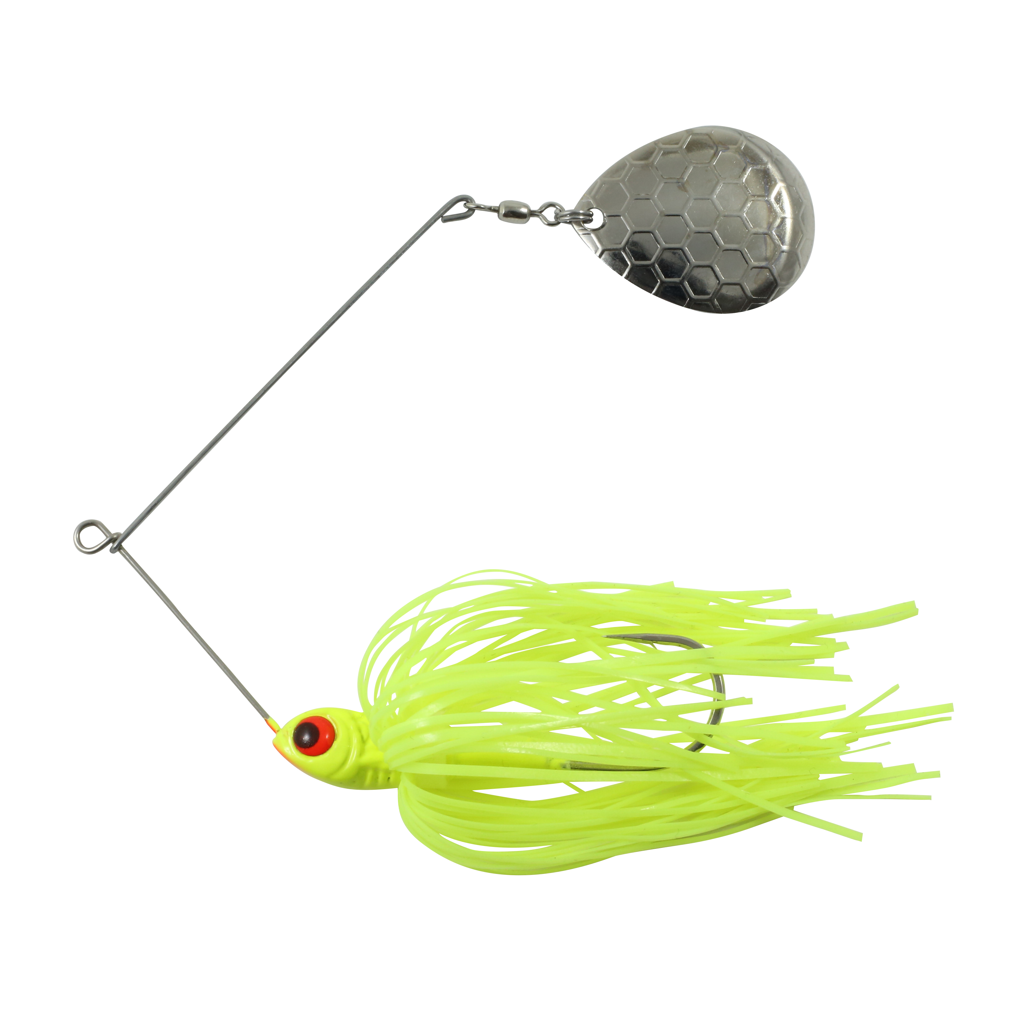 Northland Reed-Runner Single Spin, 4", 1/4 oz, #3/0 Hk, 1/Pk, Canary