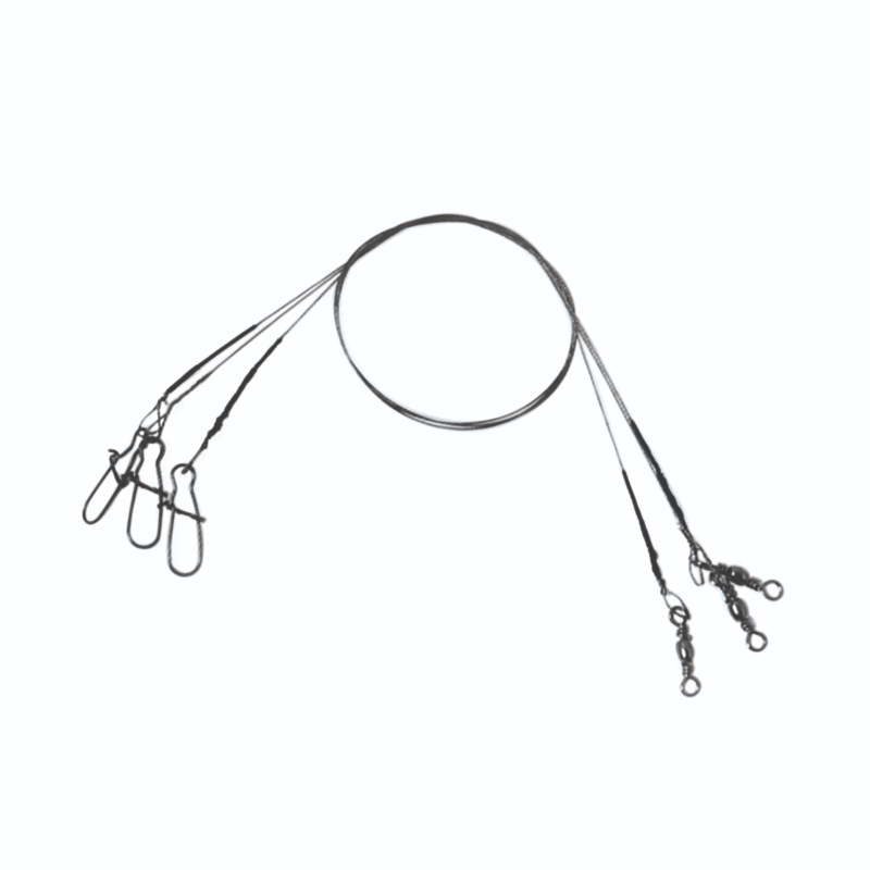 Eagle Claw 12", 27lb Micro Leader Black