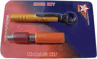 Truflare Pen Launcher Mini Kit - Key Ring-style Launcher with 1 Flare & 1 Bear Banger