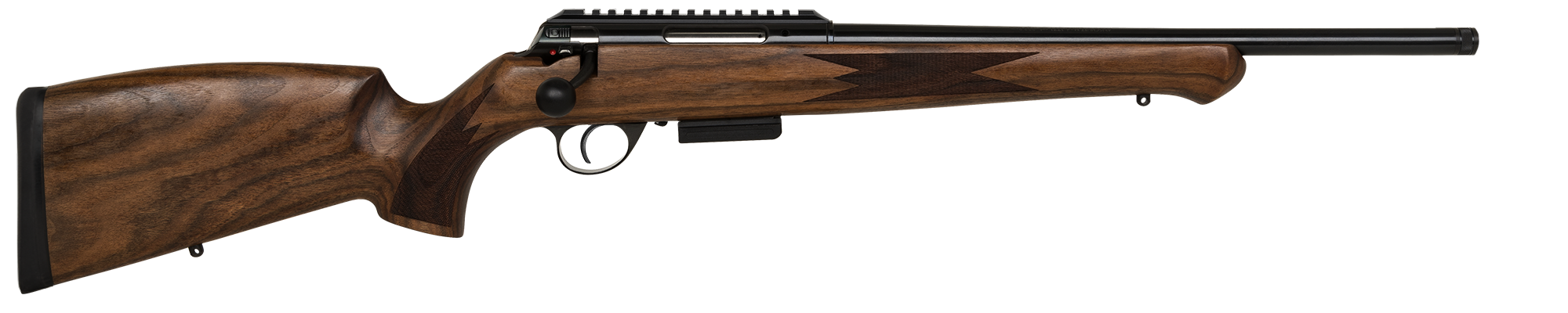 Anschutz 1771 D G-15x1 German Stock 222 Rem 20.078"