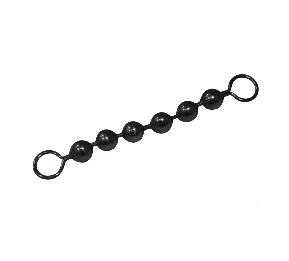 Lighthouse Bead Chain Swivels, 10/Pk, Stainless Steel