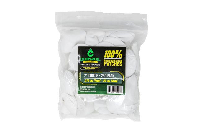 Clenzoil F&R Cotton Patches - 2" Circle - 250 Count