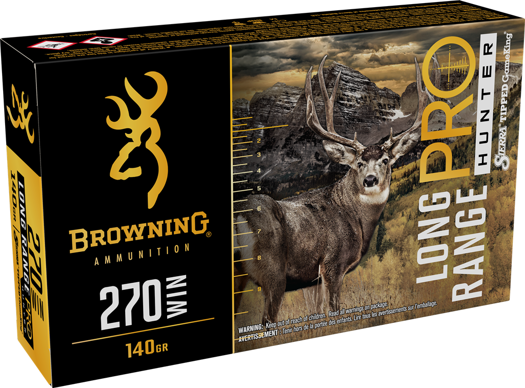 Browning Ammo 270 Win 140 Gr Tipped GameKing®