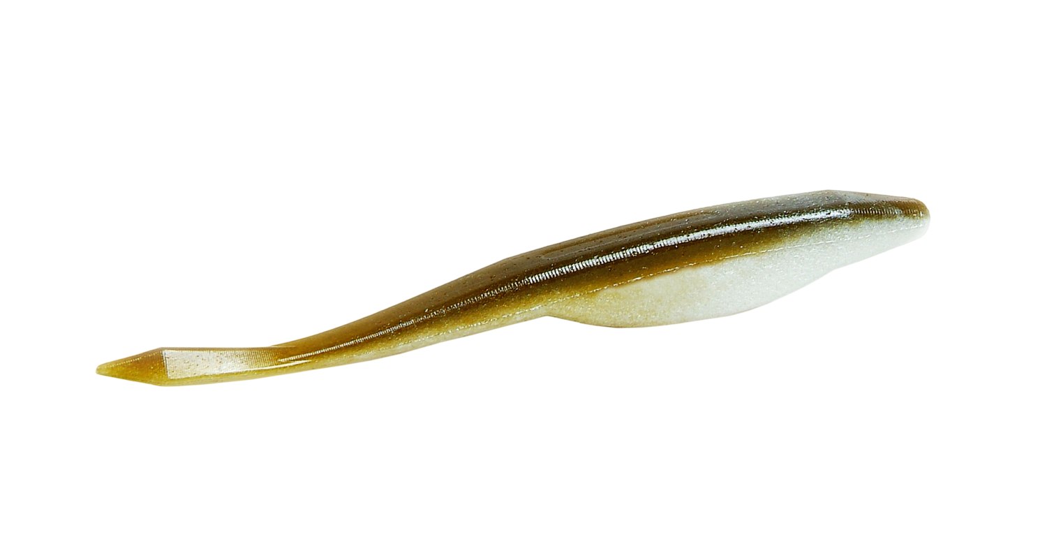 Yamamoto 5" D-Shad, 7Pk, Olive Shad