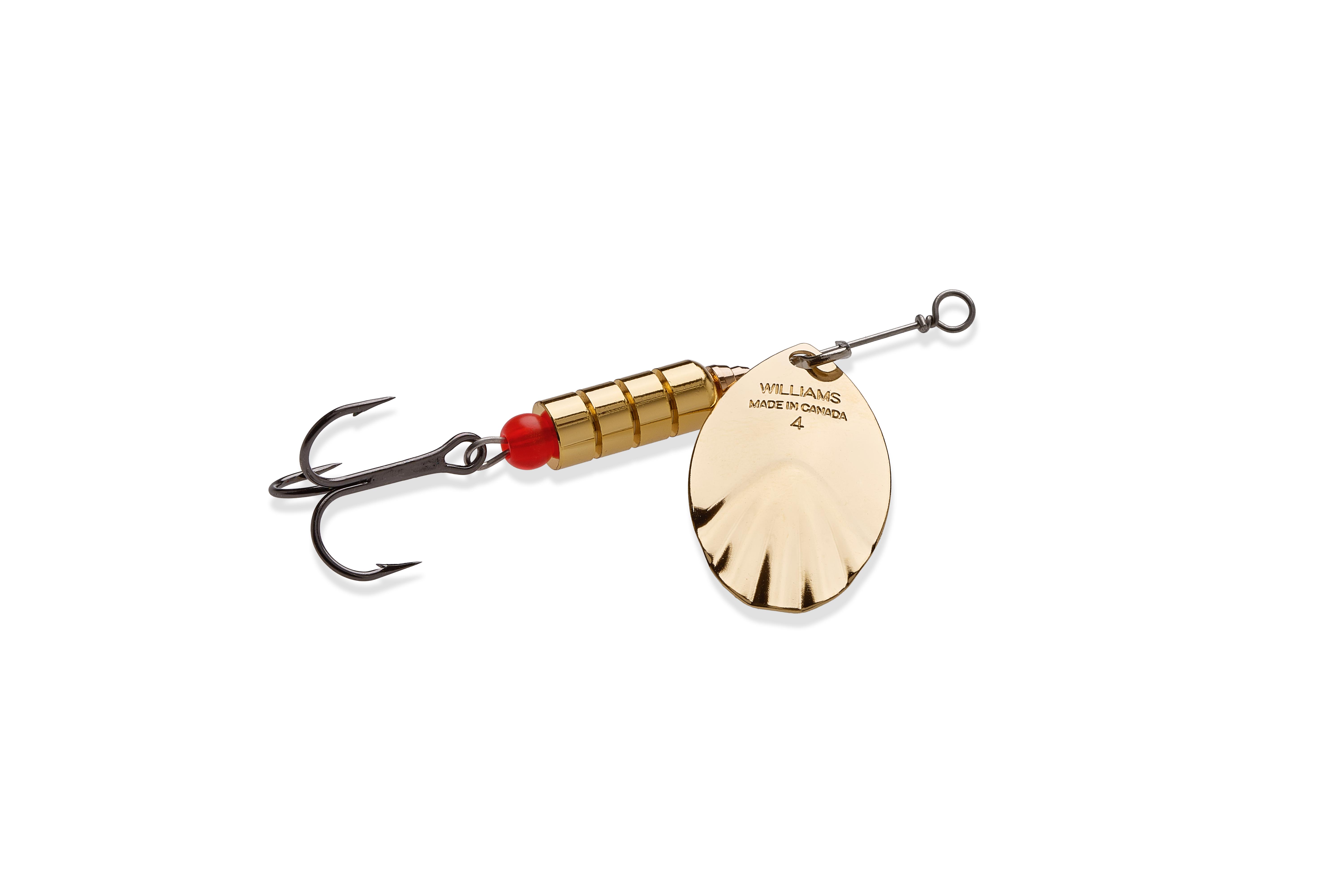 Williams VorteX Spinner Size 4, 1/3 oz-Gold