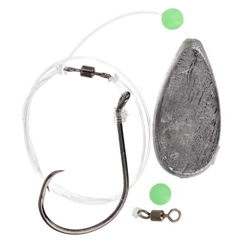 Eagle Claw Cat Claw 2oz, Ready Rig, 4/0, 50lb Mono