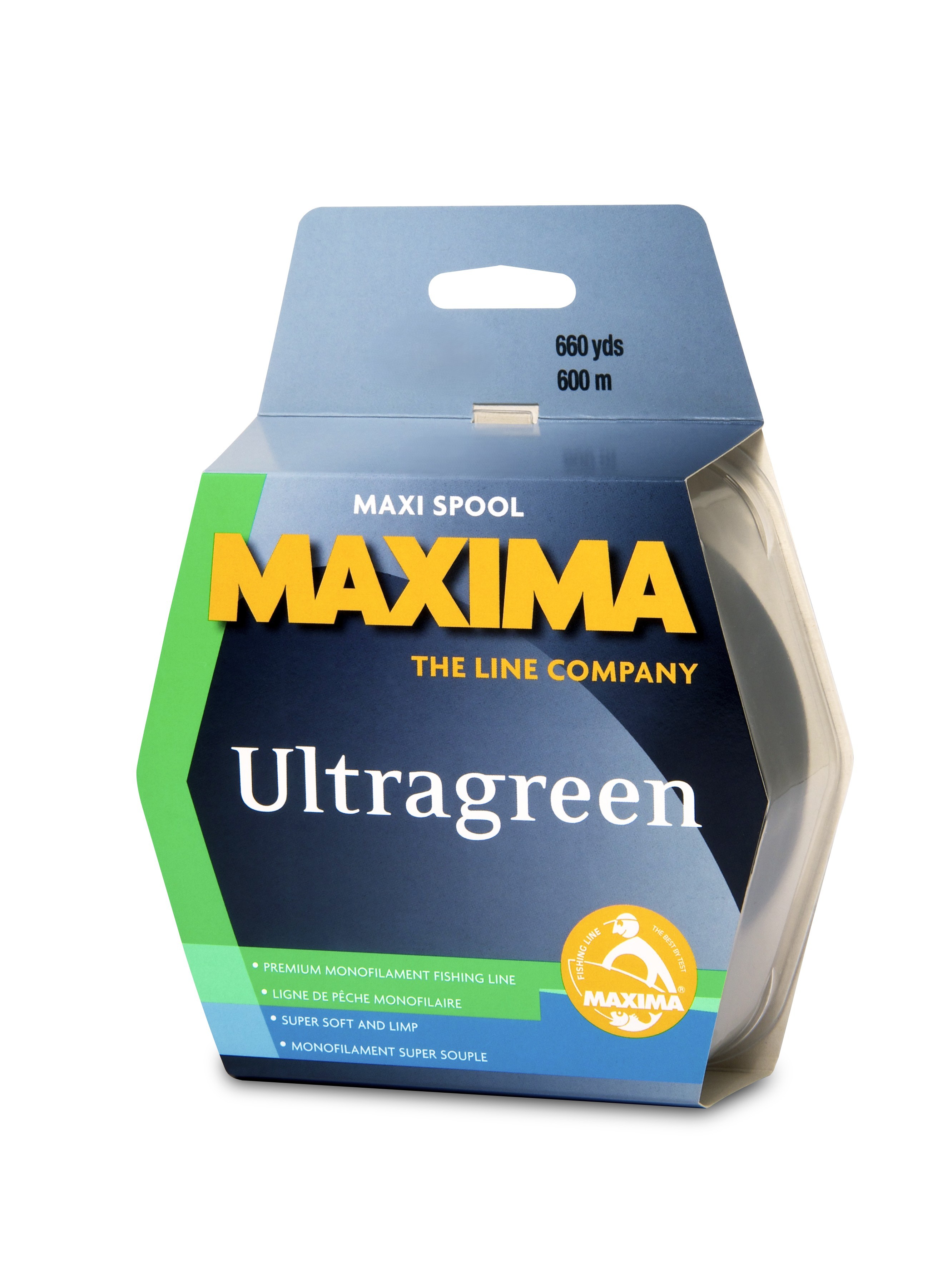 Maxima Maxi-Spool Mono Ultragreen 25lb 660yd