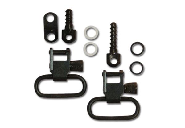 GrovTec Locking Swivel Set - Ruger Carbine (Auto & Single) Satin Nickel