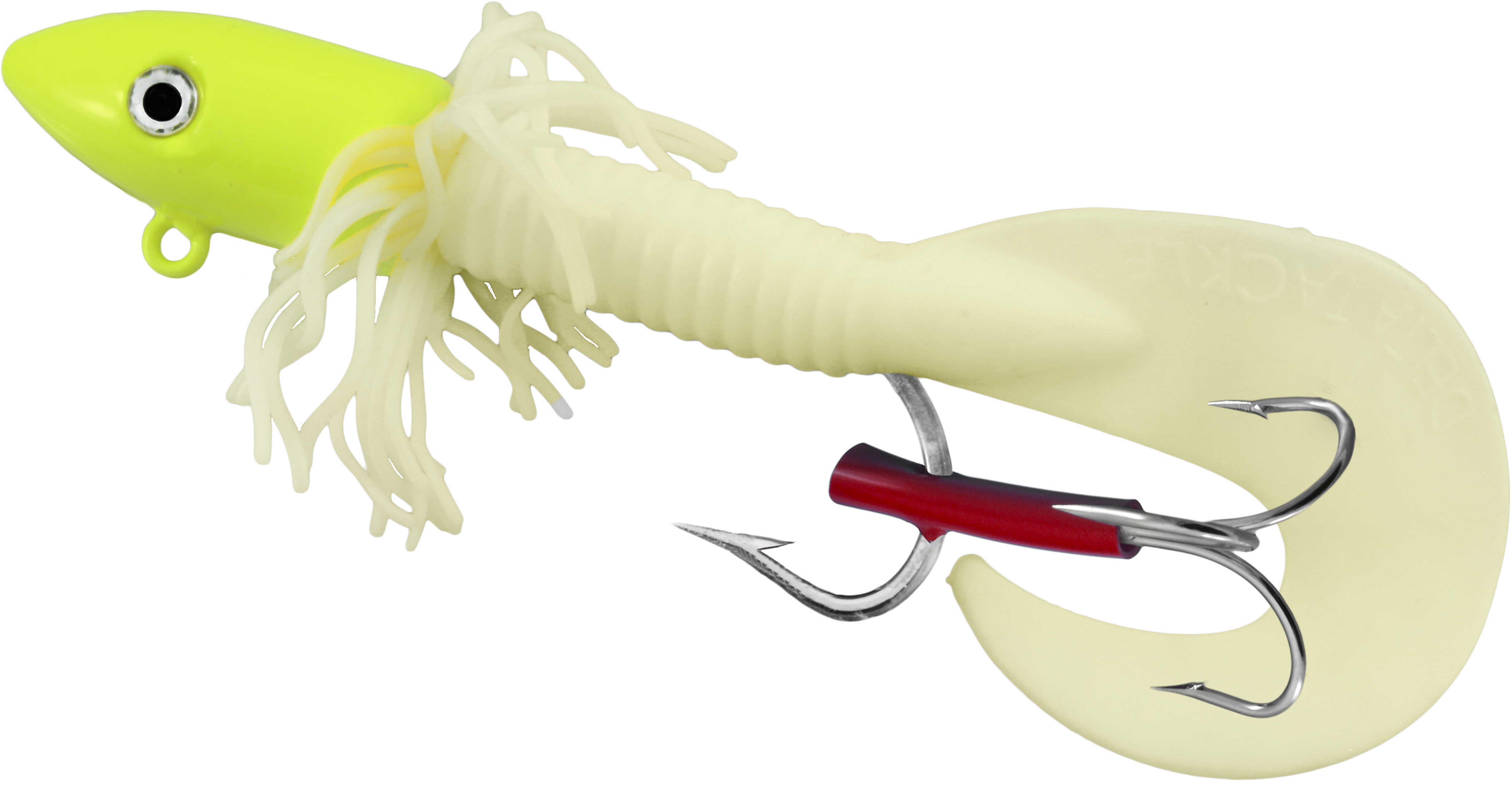 Delta Jig,-A-Lu Halibut Jig, 20 oz, Pure Glow