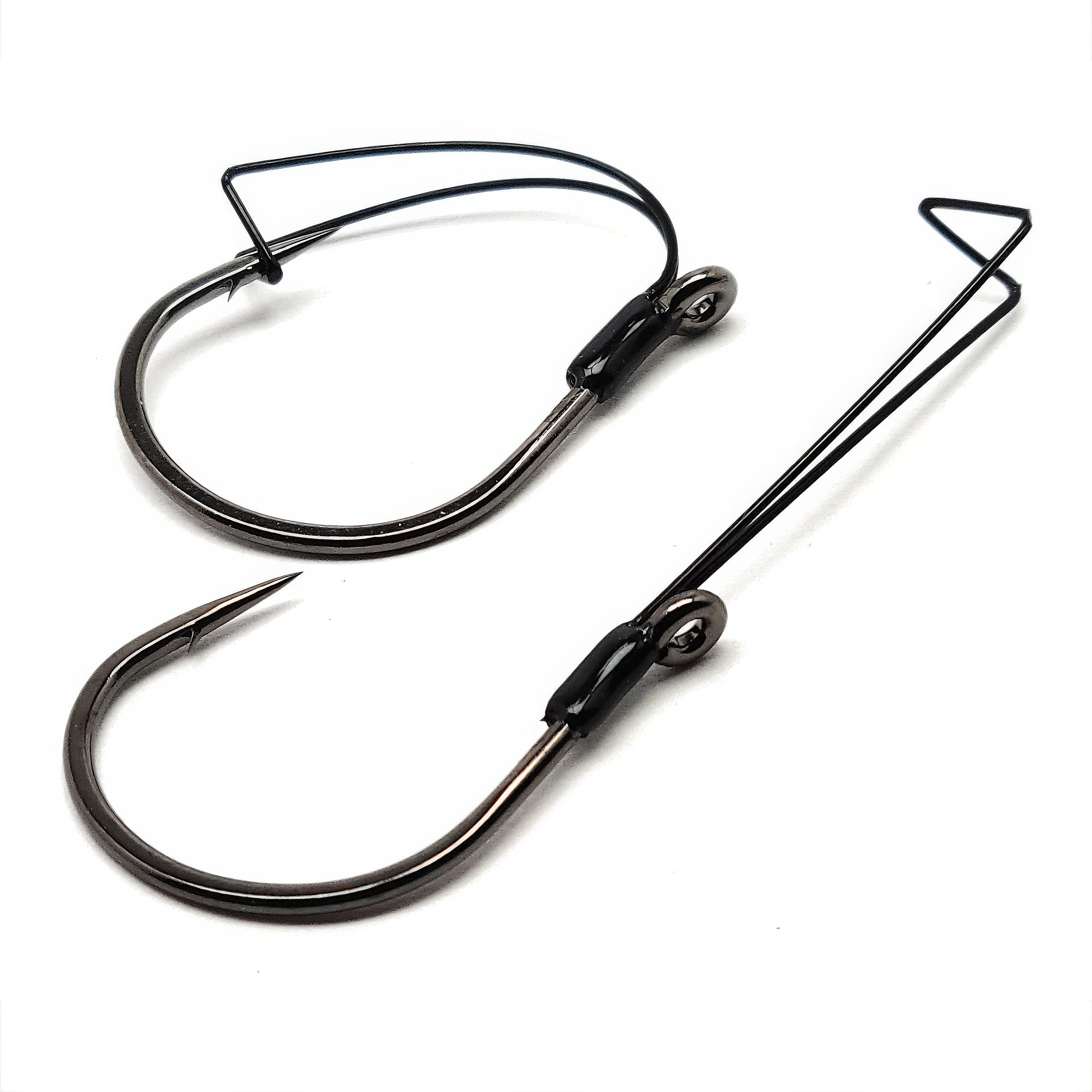 Gamakatsu Finesse Wide Gap Weedless Hook, #1/0, NS Black