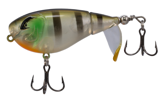Bill Lewis Baby Bubbler 55, 2", 1/4oz, Ghost Bluegill