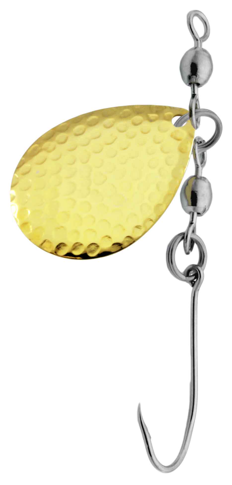 Gibbs Colorado In-Line Spinner #3, 2/Pk, Hammered Gold
