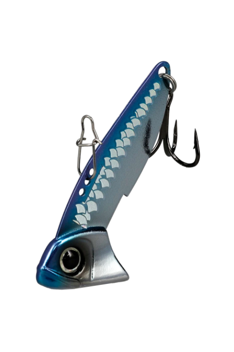 SteelShad SS Bottom Blade, 1/2oz, Pro Blue Flash
