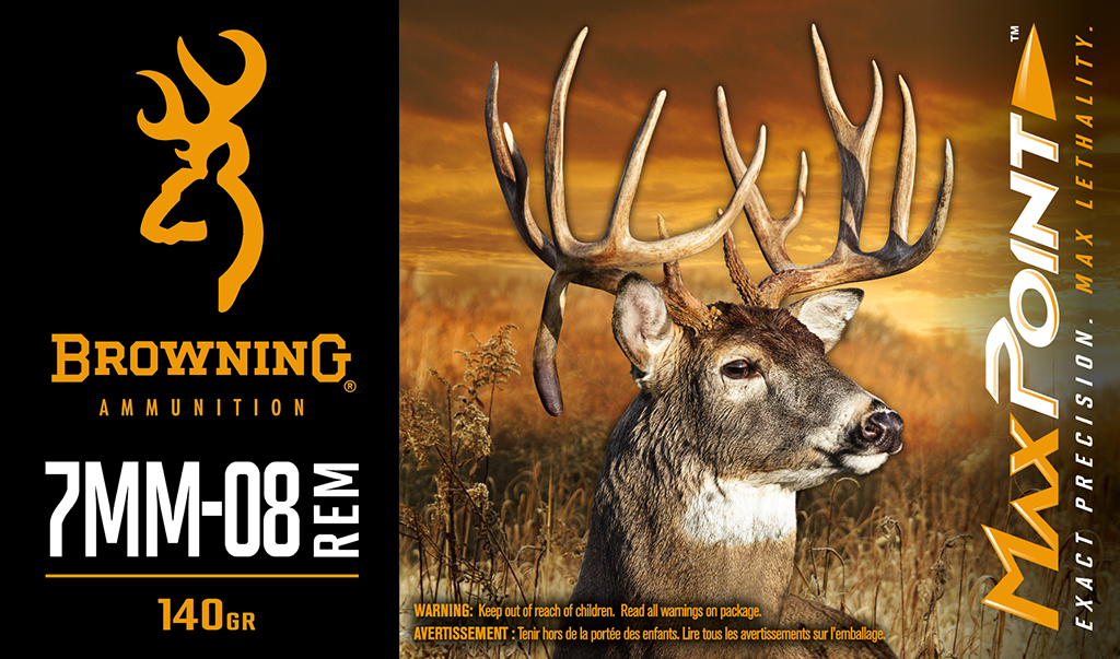 Browning Ammo 7mm-08 Rem MaxPoint 140 Gr