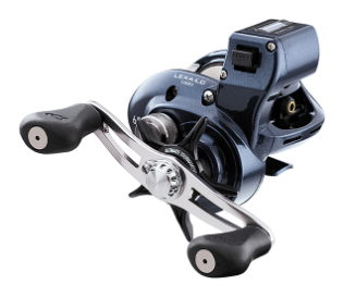 Daiwa Lexa 300 Line Counter Baitcasting Reel, 6.3:1, Paddle Handle - Left Hand
