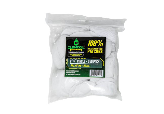 Clenzoil F&R Cotton Patches - 2-1/2" Circle - 250 Count