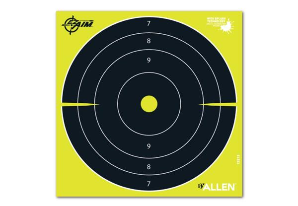 Allen EZ-Aim 8" x 8" Non-Adhesive Splash Bull's-Eye