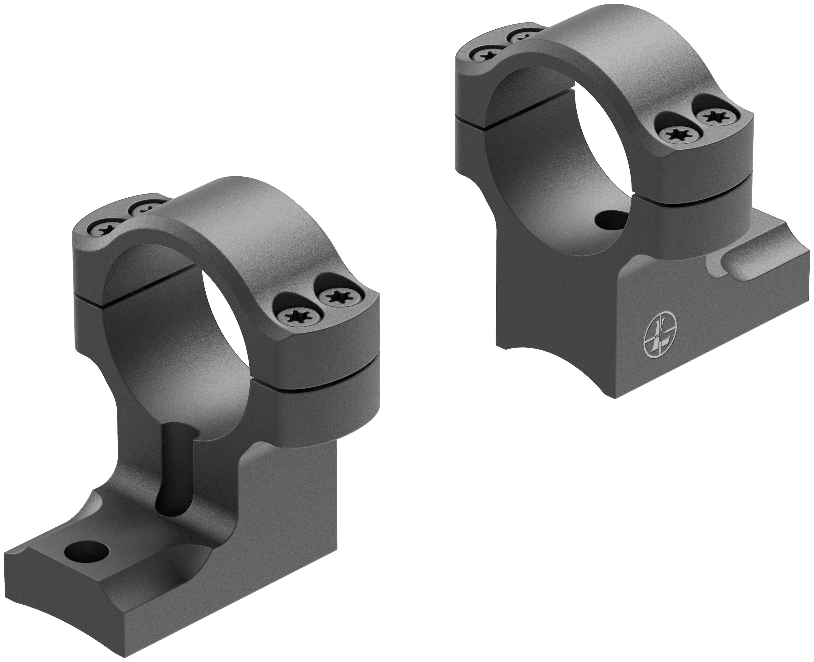 Leupold BackCountry Ringmounts Weatherby Mark V (9 Lug) 2-pc 1" High