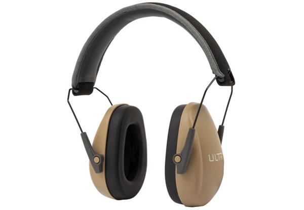 ALLEN ULTRX SLIM PROFILE PASSIVE EARMUFF, TAUPE