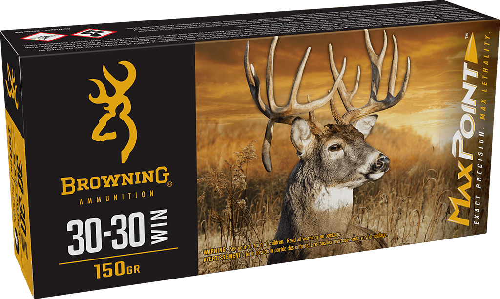 Browning Ammo 30-30 Win MaxPoint Deer 150 Gr