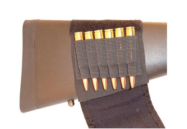 GrovTec Rifle Buttstock Ammo Holder with Cover