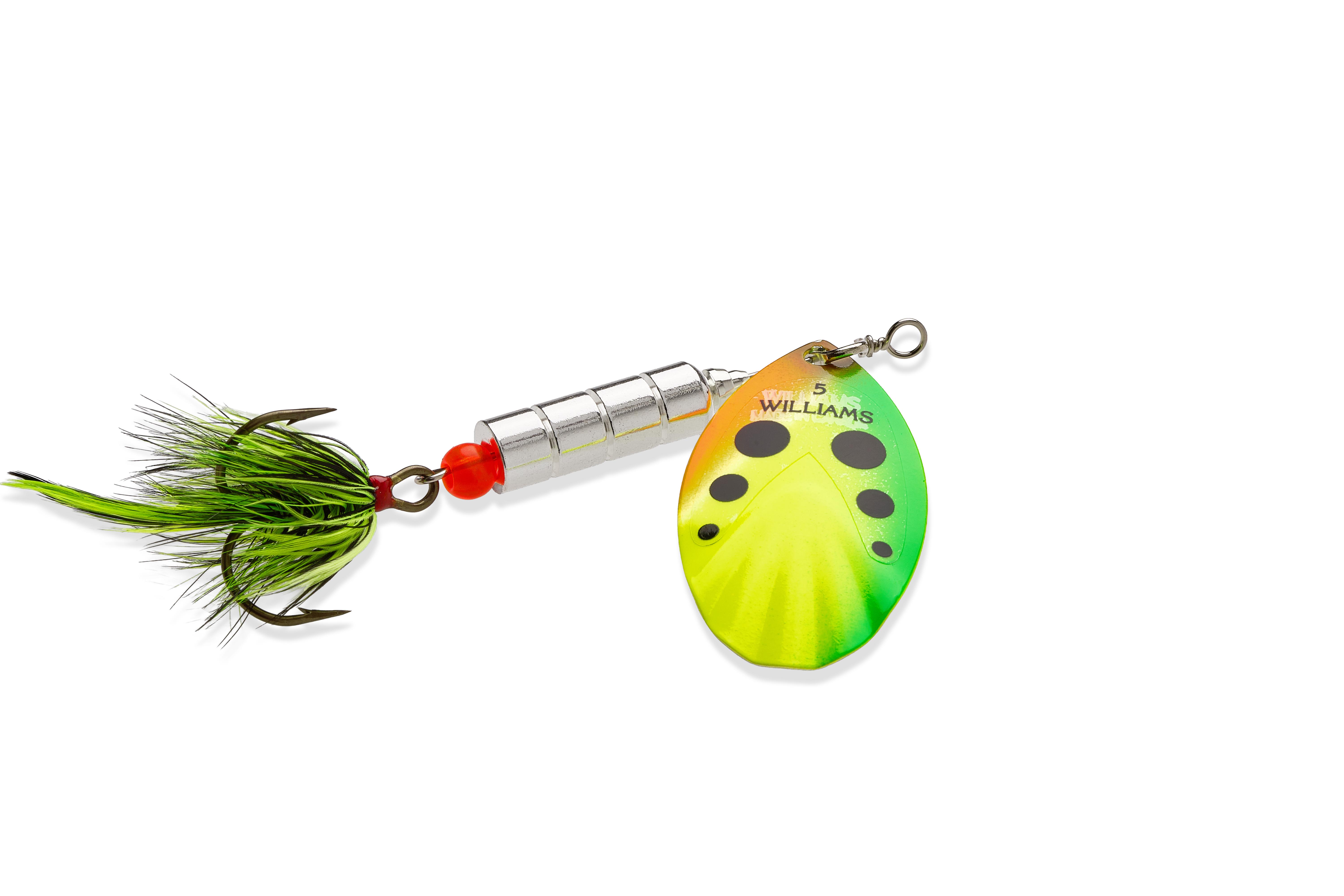 Williams VorteX Spinner Dressed Size 5, 1/2 oz-Firetiger on Silver