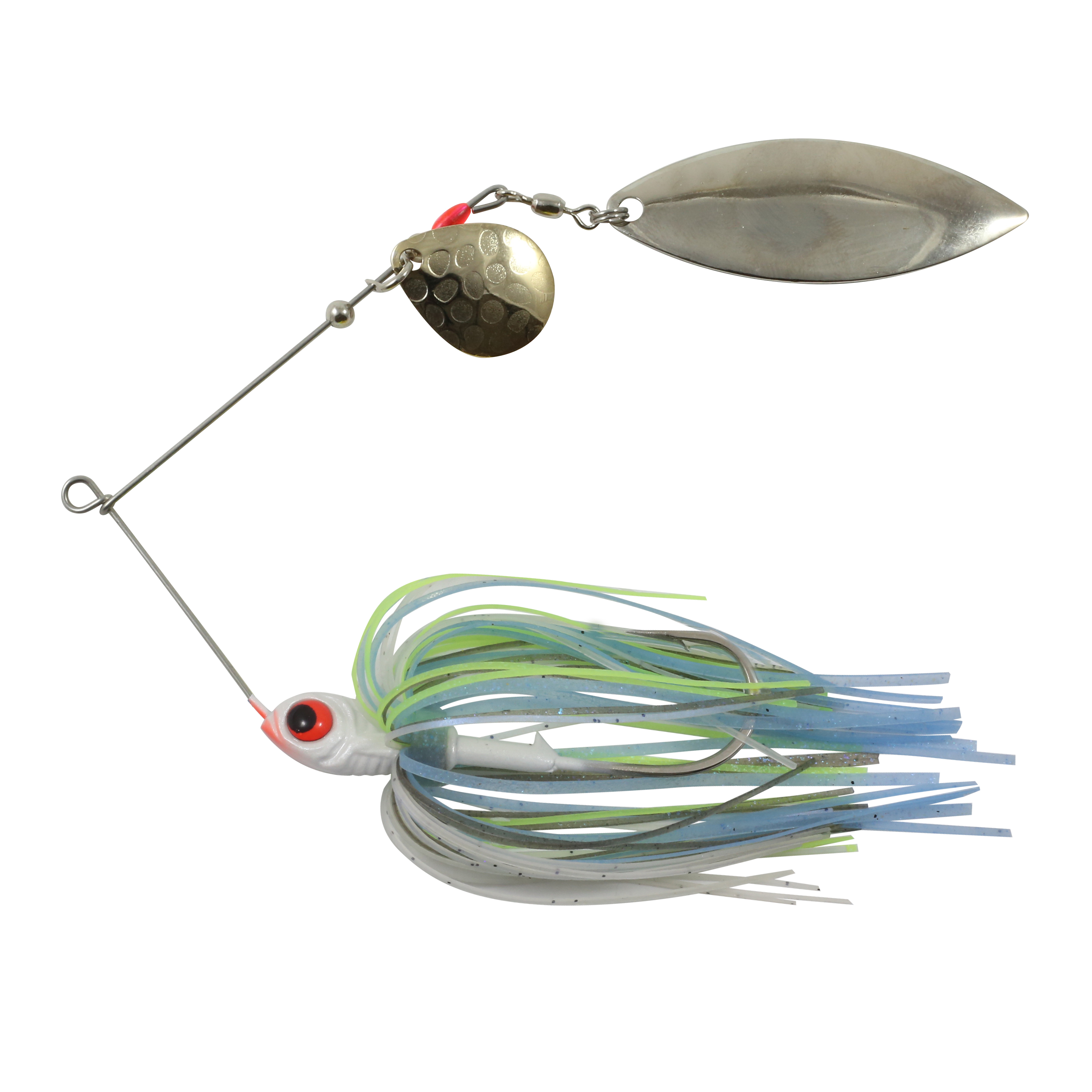 Northland Reed-Runner Tandem Spin, 4", 3/8 oz, #4/0 Hk, 1/Pk, Sexy Shad