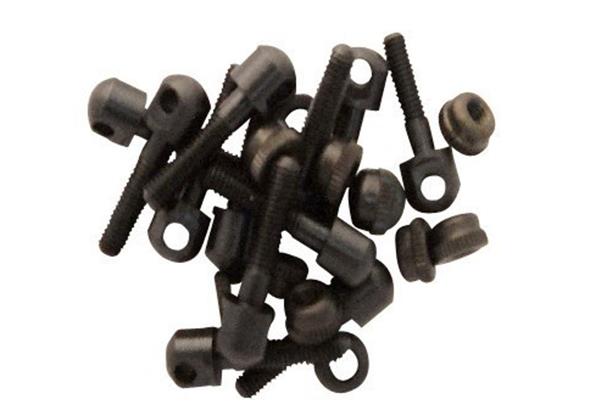 GrovTec 7/8" Machine Screws Nuts and Spacers - 12 Pack