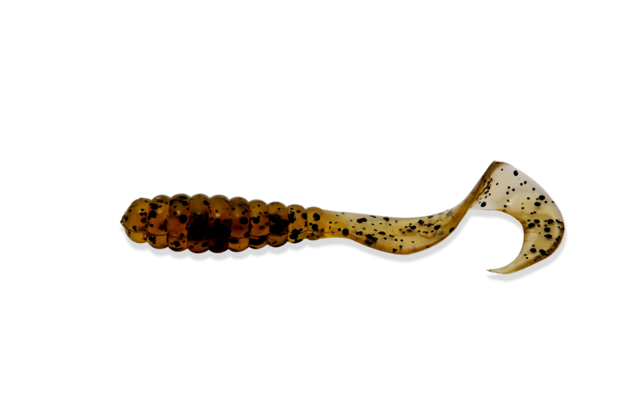 Mister Twister 4" Twister Tail 10/Pk-Pumpkin Pepper