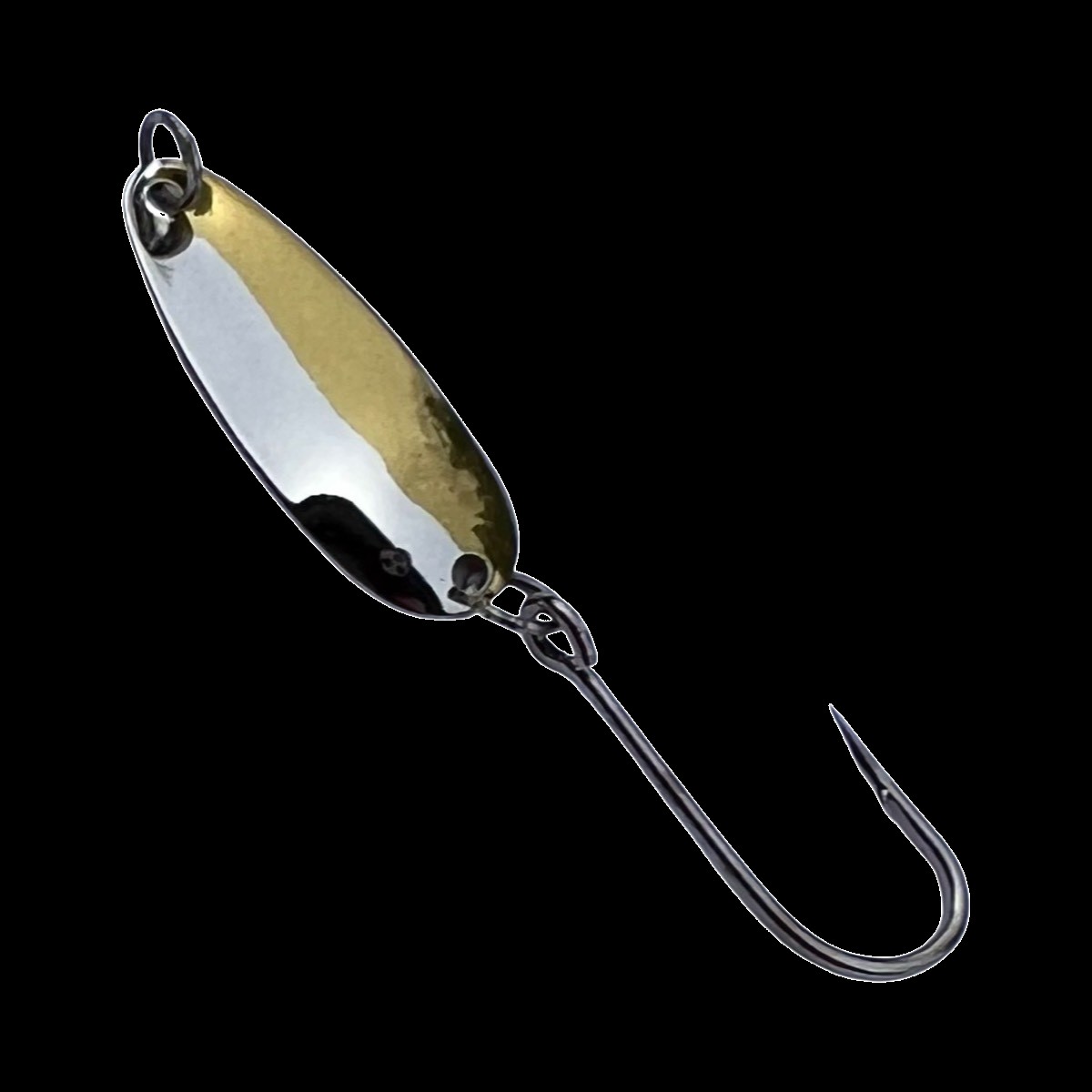 Dick Nite Spoon, #0, 1 11/16", Sz 8 Hk, 50/50 Nickel Brass