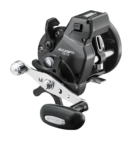 Daiwa Accudepth Line Counter Reel, 1BB, 4.2:1, Counter Balanced Handle