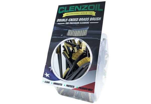 Clenzoil F&R Double-Ended Brass Brush Fishbowl Display